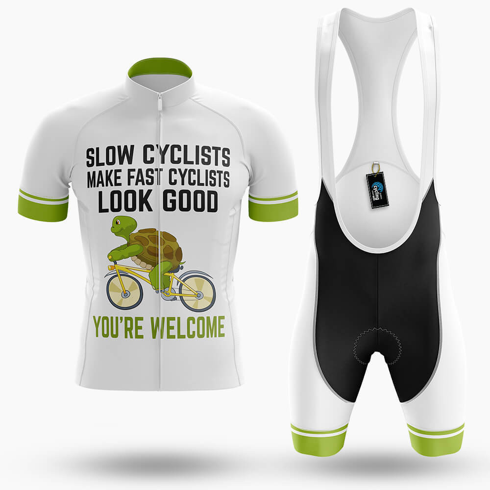 Slow Cyclist - Men's Cycling Kit-Full Set-Global Cycling Gear