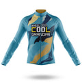 Wheel Cool Grandpa - Men's Cycling Kit-Long Sleeve Jersey-Global Cycling Gear