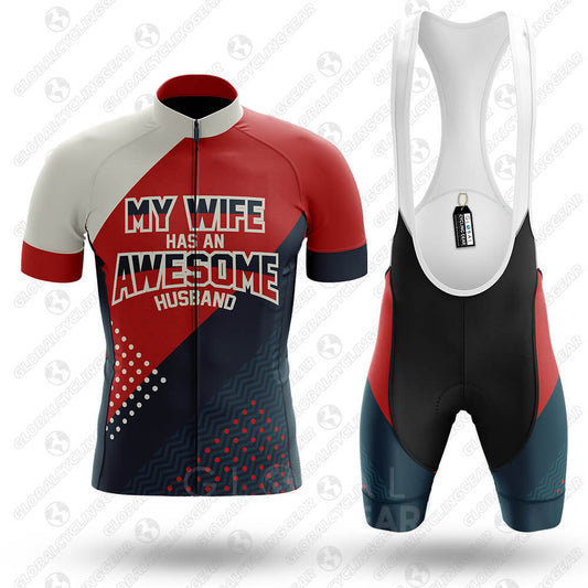 Awesome Husband - Men's Cycling Kit-Full Set-Global Cycling Gear