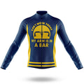 Can't Work Today - Men's Cycling Kit-Long Sleeve Jersey-Global Cycling Gear