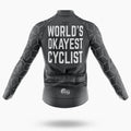 World's Okayest Cyclist - Men's Cycling Kit-Full Set-Global Cycling Gear