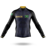 Washington S2 - Men's Cycling Kit-Long Sleeve Jersey-Global Cycling Gear