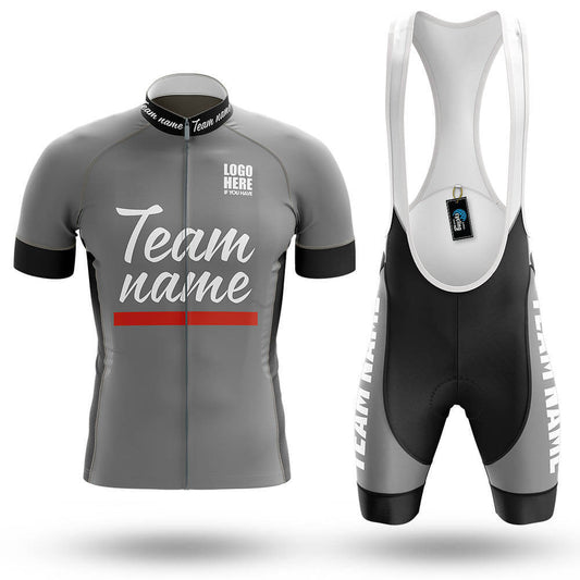 Custom Team Name V1 - Men's Cycling Kit-Full Set-Global Cycling Gear