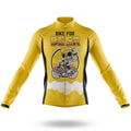 Bike For Beer-Long Sleeve Jersey-Global Cycling Gear