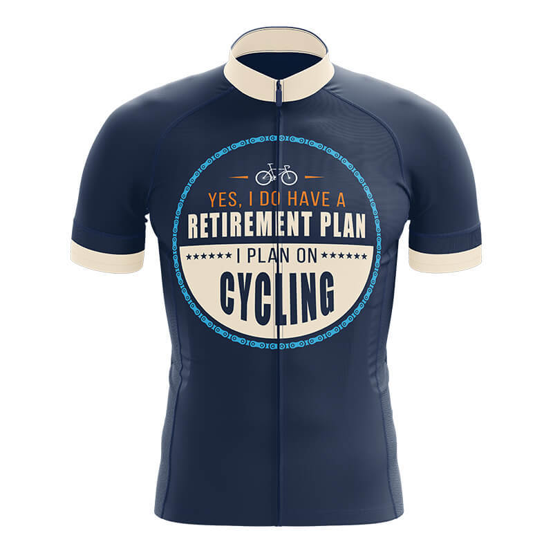 Retirement Plan V4 - Men's Cycling Kit-Jersey Only-Global Cycling Gear
