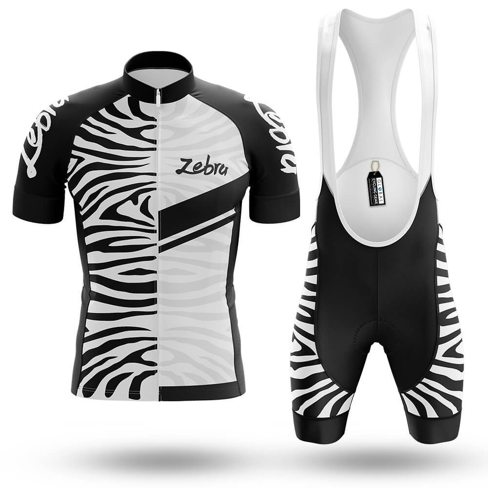 It's Zebra Time - Men's Cycling Kit-Full Set-Global Cycling Gear
